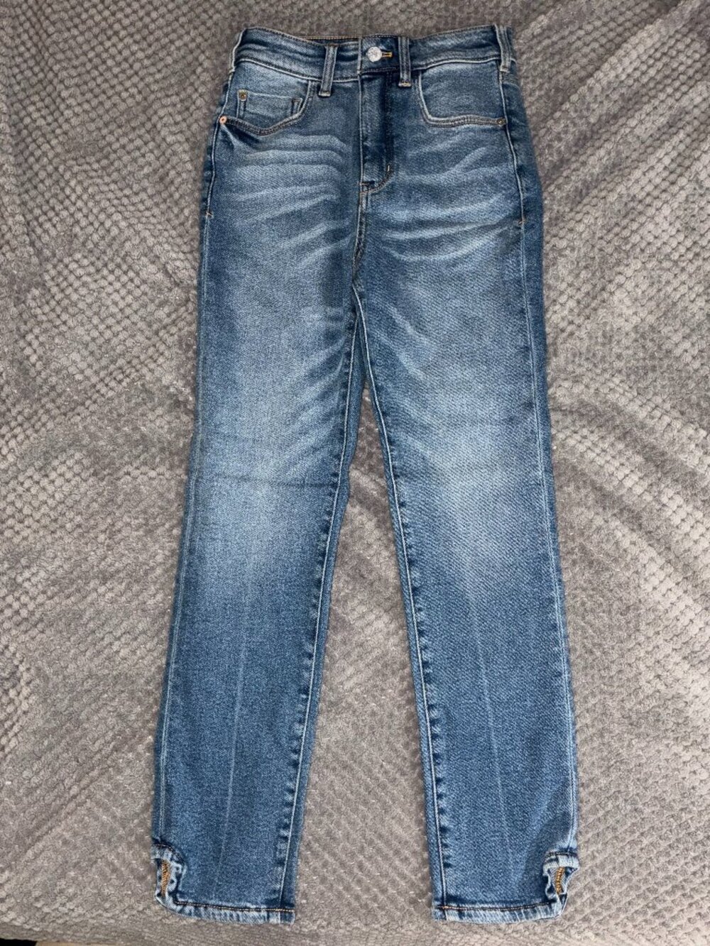 Pilcro The Cigarette Jeans Women’s 26 Blue Wash Slim Straight Leg Denim